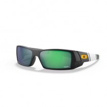 Oakley Green Bay Packers Gascan Sunglasses Matte Black Frame Prizm Jade Lenses