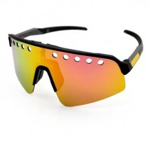 Oakley Sutro Lite Sweep Sunglasses Black Frame Prizm Orange/Pink Lenses