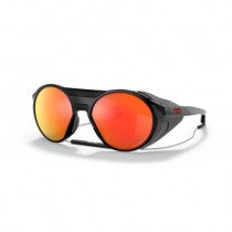 Oakley Clifden Sunglasses Polished Black Frame Prizm Ruby Polarized Lenses
